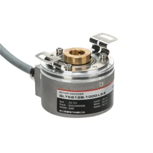 10000ppr high resolution rotary encoder installed on industrial motor system