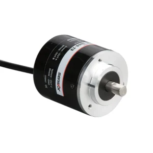 Koyo encoder replacement installed on CNC machine shaft for precision control