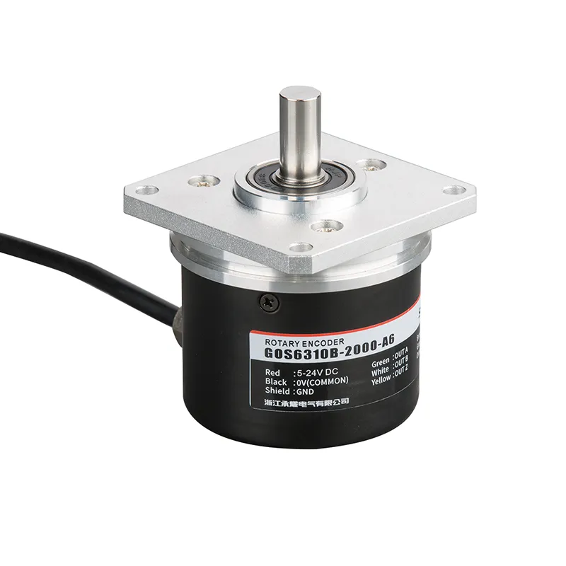 GOS63 Rotary Encoder φ63mm | Through-Hole OEM Automation Encoder