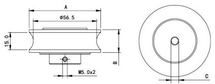 Silicone Rubber Wheel | Machine Accessory OEM Supplier 7 U2