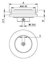 Silicone Rubber Wheel | Machine Accessory OEM Supplier 4 V